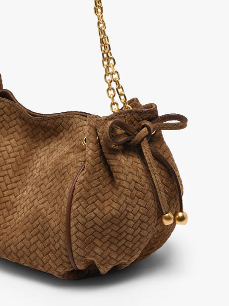 Shoulder Bag Studio Leather Gerard darel Brown studio D477 other view 4