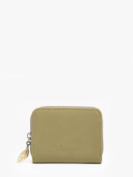 Coin Purse Crocus Woomen Green crocus WCRO99