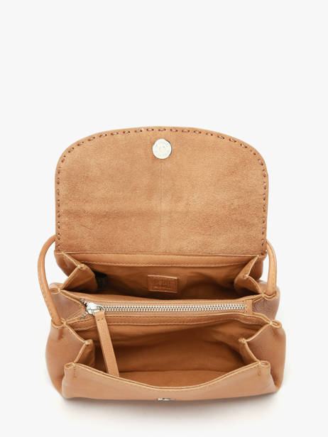 Shoulder Bag Leather Leather Biba Brown leather ISE1L other view 2