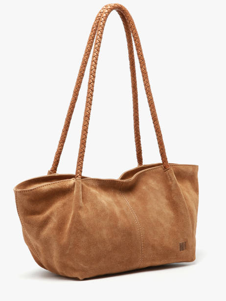 Shoulder Bag Leather Biba Brown leather SOR4L other view 2