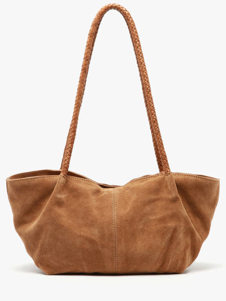 Shoulder Bag Leather Biba Brown leather SOR4L other view 4