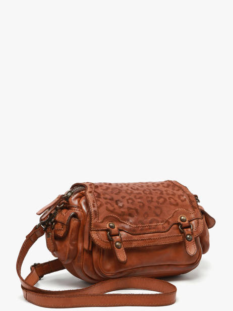 Shoulder Bag Heritage Leather Biba Brown heritage GAD4L other view 1