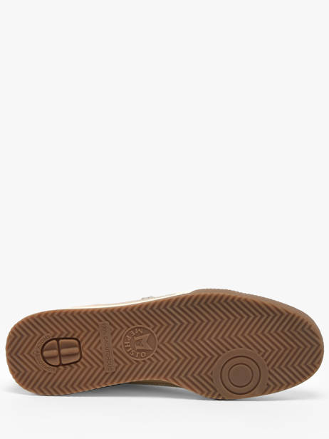 Sneakers In Leather Mephisto Beige women P5147016 other view 4