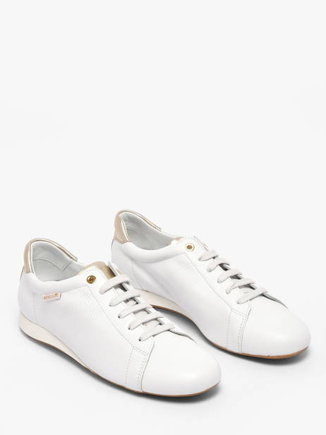 Sneakers In Leather Mephisto White women P5149766 other view 1