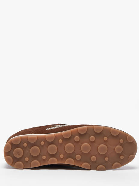 Sneakers In Leather Semerdjian Brown women CASSI475 other view 4