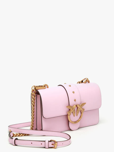 Cross Body Tas Love Bag Icon Leather Pinko Pink love bag icon A0F1 other view 2
