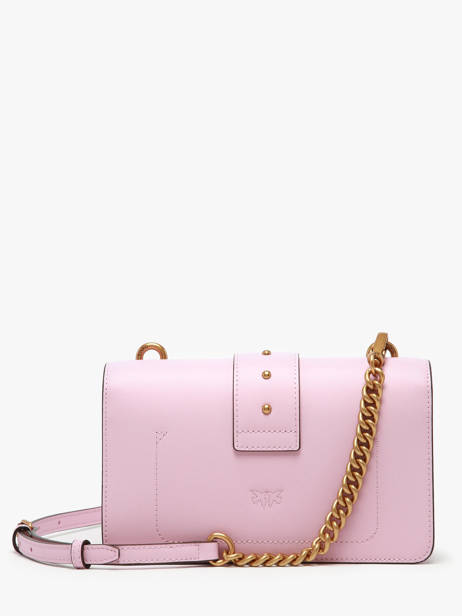 Cross Body Tas Love Bag Icon Leather Pinko Pink love bag icon A0F1 other view 5