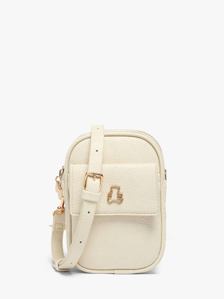 Crossbody Bag Soft Lulu castagnette White soft YVILLE
