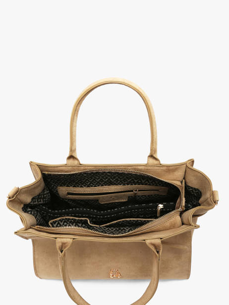 Satchel Buckle Lulu castagnette Beige buckle D other view 3