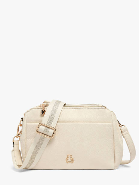 Shoulder Bag Soft Lulu castagnette White soft 2