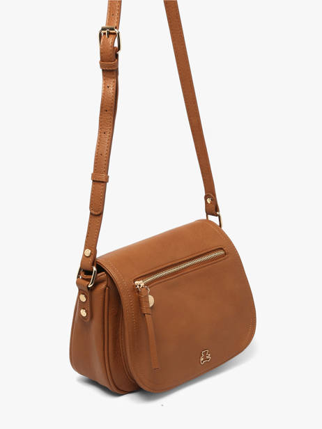 Shoulder Bag Zip Lulu castagnette Brown zip 2 other view 1