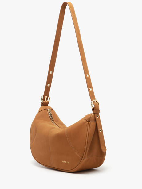 Sac Bandoulière Vintage Nat et nin Marron vintage TARA vue secondaire 1