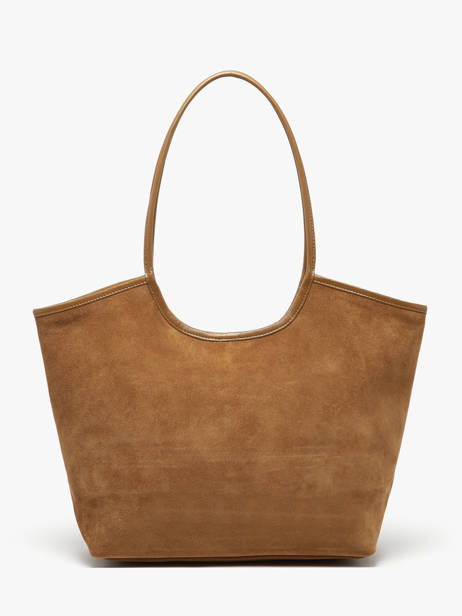 Suede Leather Milan Shoulder Bag Nat et nin Brown vintage MILAN other view 3