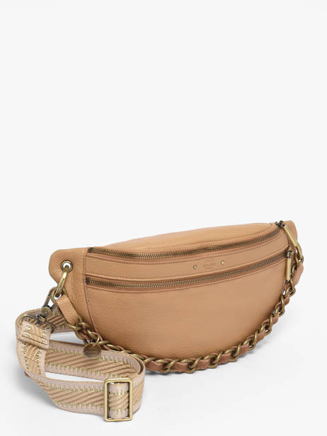 Belt Bag Leather Mila louise Beige vintage 23689C1 other view 2