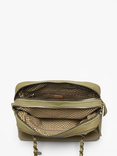 Sac Porté épaule Vintage Cuir Mila louise Argent vintage 3889C1 vue secondaire 2