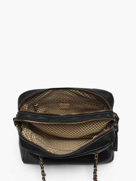 Shoulder Bag Vintage Leather Mila louise Black vintage 3889C1 other view 3