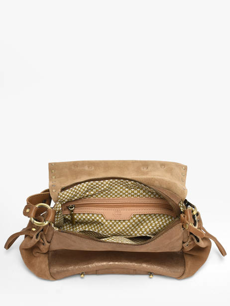 Shoulder Bag Vintage Leather Mila louise Brown vintage 3861XVC other view 2