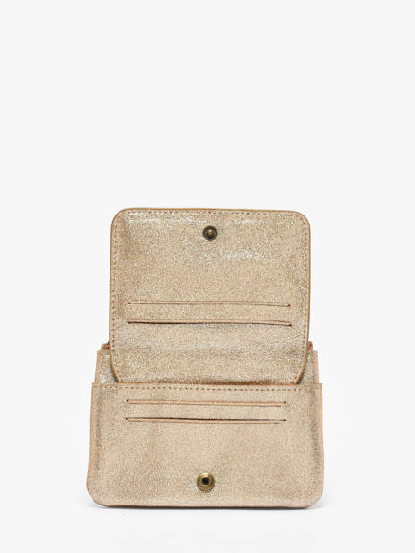Porte-monnaie Vintage Cuir Mila louise Or vintage 3853X vue secondaire 1