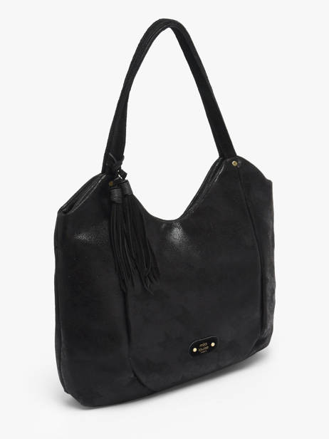 Sac Porté épaule Pg2 Mila louise Noir pg2 23039PG2 vue secondaire 1