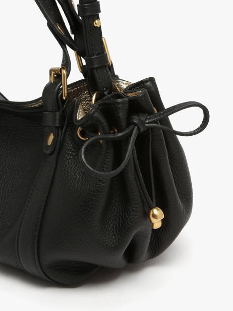 Sac Bandoulière D Light Cuir Gerard darel Noir d light DDS73440 vue secondaire 5