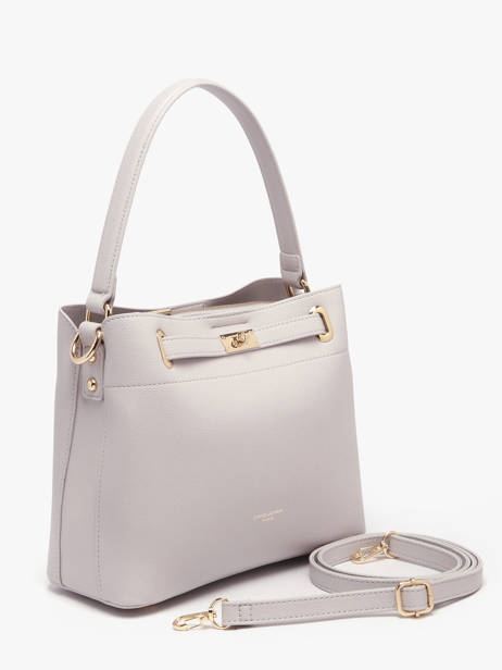 Shoulder Bag Saffiano David jones Violet saffiano CM6829 other view 2