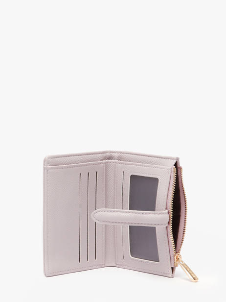 Wallet Saffiano David jones Violet saffiano P163 other view 1