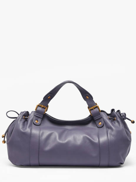 Shoulder Bag Icone Leather Gerard darel Violet icone DDS01410