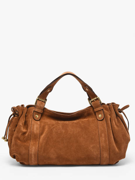 Sac Porté épaule Folk Cuir Gerard darel Marron folk DDS01407 vue secondaire 3
