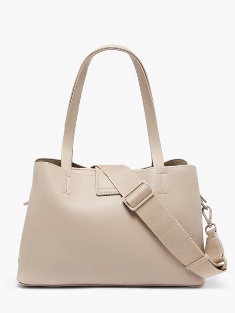 Sac Porté épaule City Polyurethane David jones Beige city CM8304 vue secondaire 3