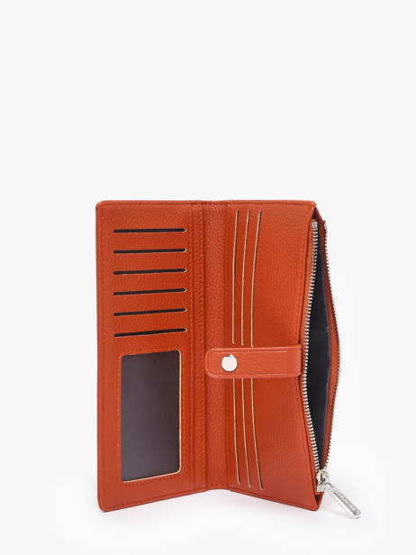 Portefeuille Dune David jones Orange dune DJ0086 vue secondaire 1
