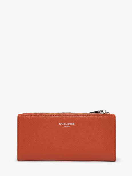 Portefeuille Dune David jones Orange dune DJ0086 vue secondaire 2