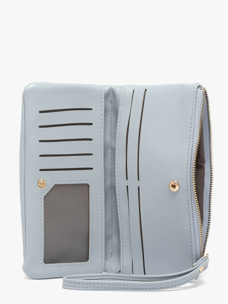 Wallet Soft David jones Blue soft P159 other view 1