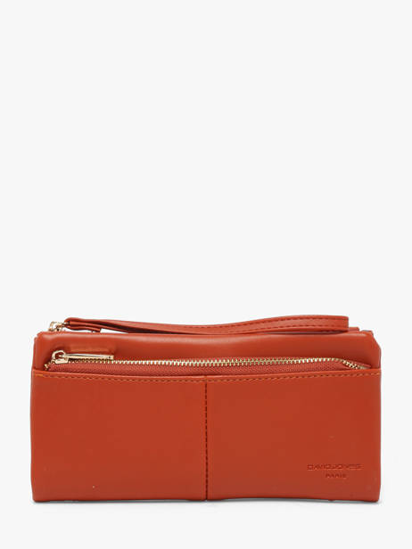 Wallet Soft David jones Orange soft P159