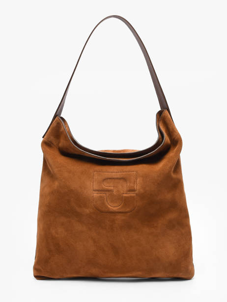Sac Porté épaule Folk Lady Cuir Gerard darel Marron folk lady DDS72407