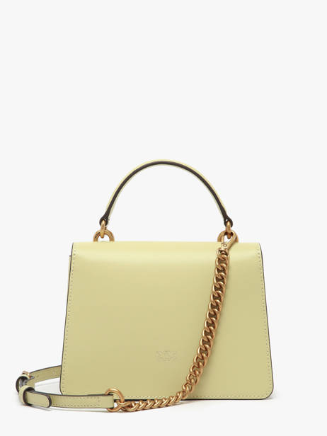 Satchel Love Bag Icon Leather Pinko Green love bag icon A0F1 other view 4