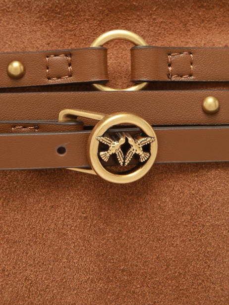 Belt Bag Pinko Brown love bag soft 6176A0F6 other view 2