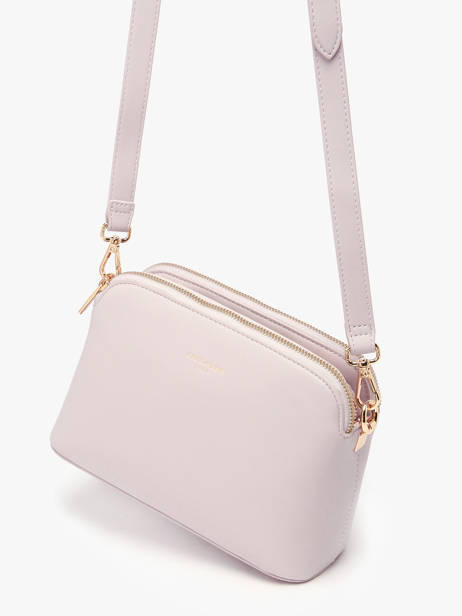 Shoulder Bag French Polyurethane David jones Violet french CM7342 other view 2