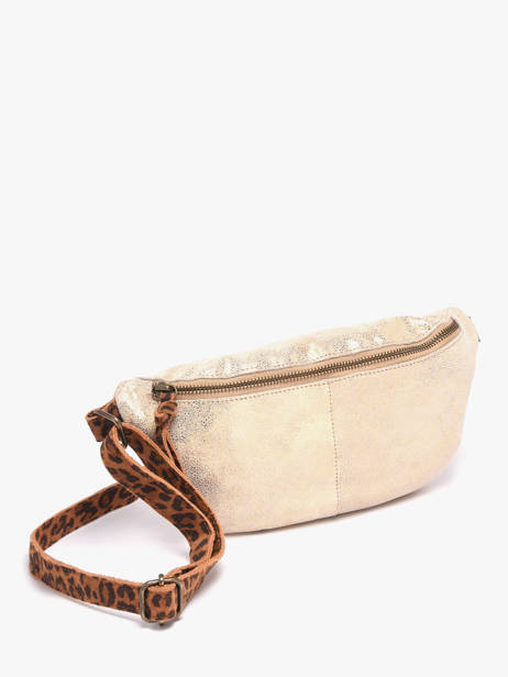 Sac Banane Cuir Cuir Pieces Or berta 17163618 vue secondaire 2