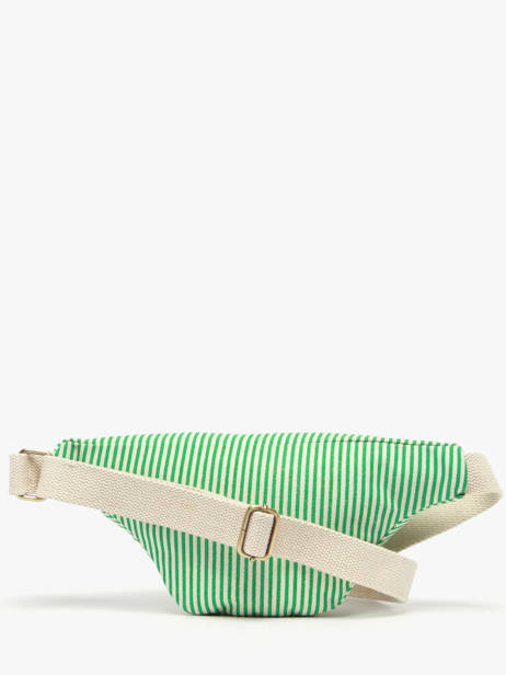 Sac Banane Olivia Rayures Hindbag Vert rayures RA vue secondaire 4