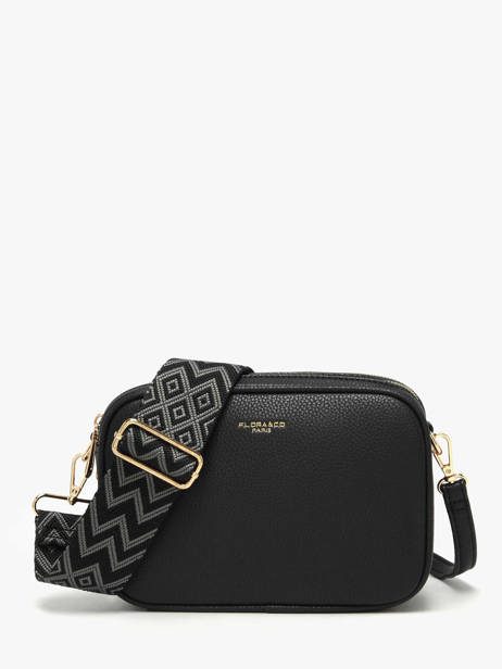 Sac Bandoulière Grained Miniprix Noir grained F6967OR