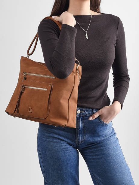 Shoulder Bag Bride Lulu castagnette Brown bride D other view 1