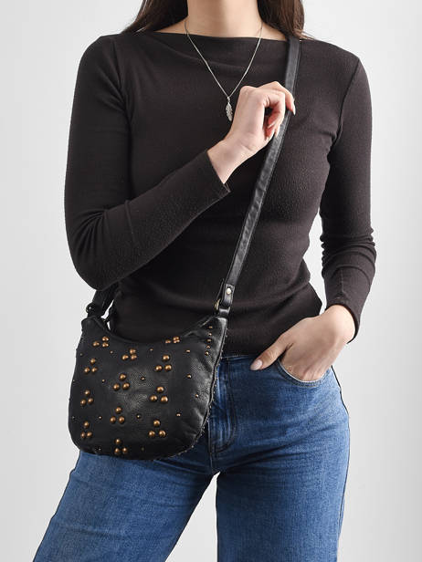 Shoulder Bag Heritage Leather Biba Black heritage HIL2L other view 1