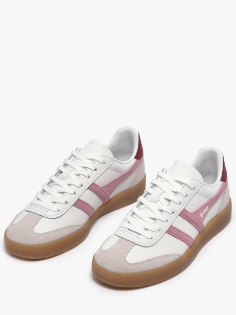 Sneakers In Leather Gola White women CLB744WI other view 1