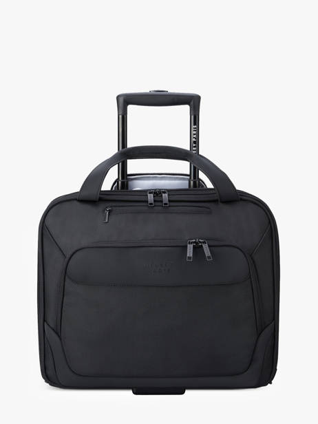 Porte Documents Roulettes Delsey Noir parvis + 3944449