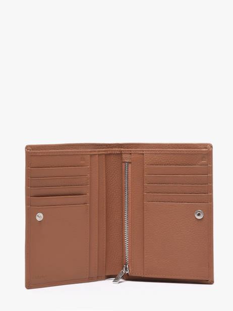 Wallet Leather Le tanneur Brown charles TCHA3304 other view 1