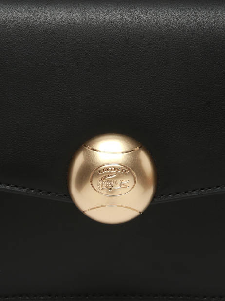 Sac Bandoulière Tennis Bliss Cuir Lacoste Noir tennis bliss NF5105IT vue secondaire 3