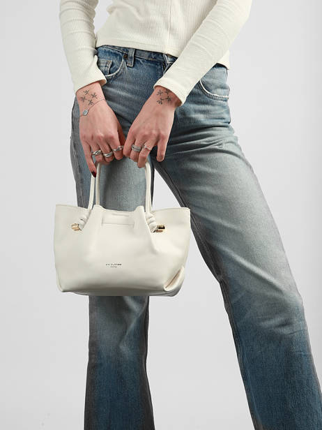 Satchel Noeud David jones White noeud CM8487 other view 1