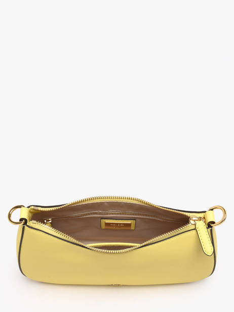 Sac Porté épaule Danni 26 Cuir Lauren ralph lauren Jaune danni 31883768 vue secondaire 3