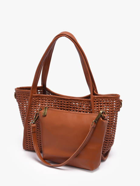 Sac Porté épaule Et Bandoulière Tresse Miniprix Marron tresse 19753 vue secondaire 1