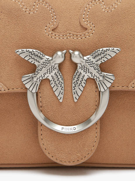 Shoulder Bag Love Bag Soft Pinko Brown love bag soft 6244A0F6 other view 3
